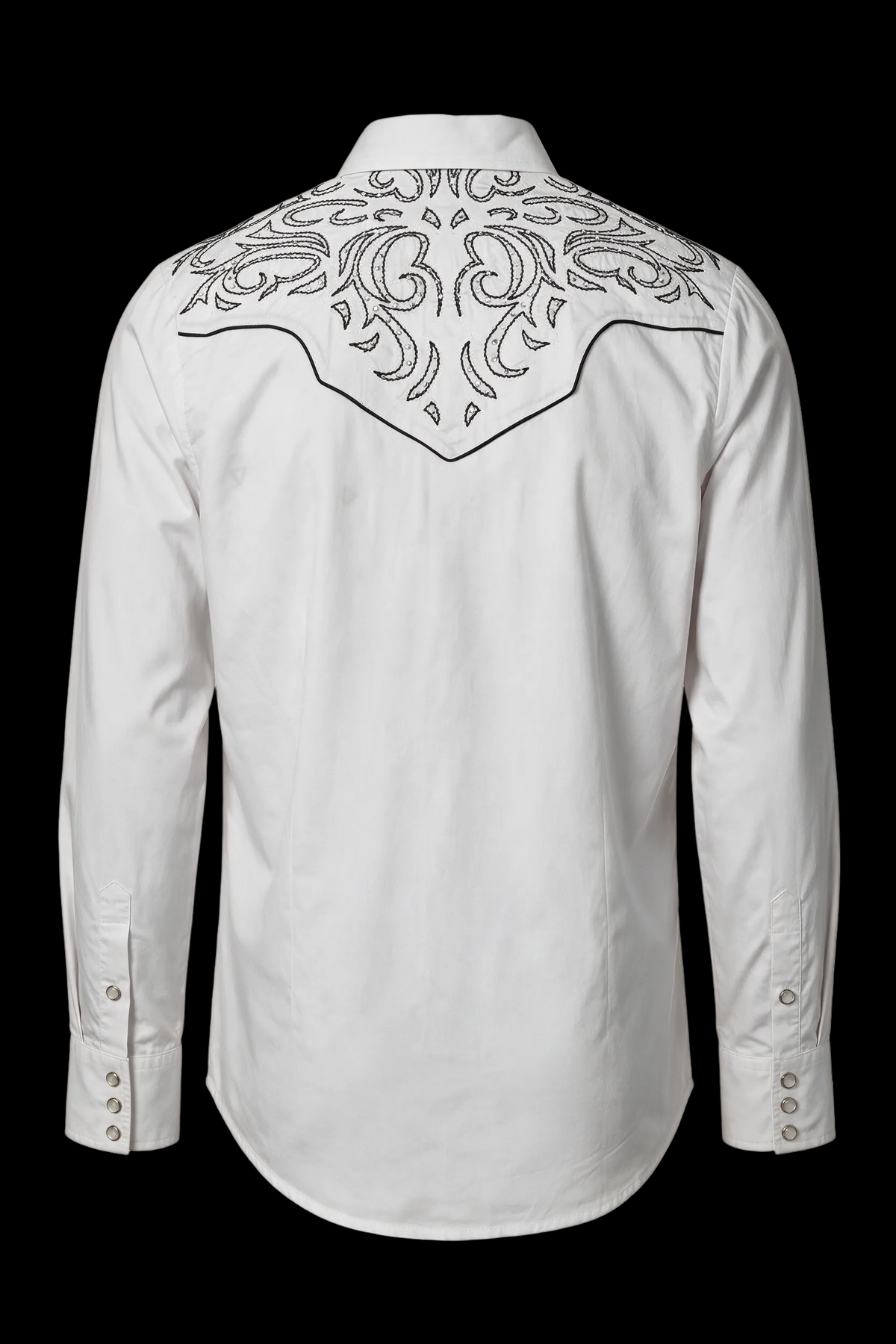 Rodeo Clothing Mens Western Cowboy Diamond Studded Embroidery Shirt
