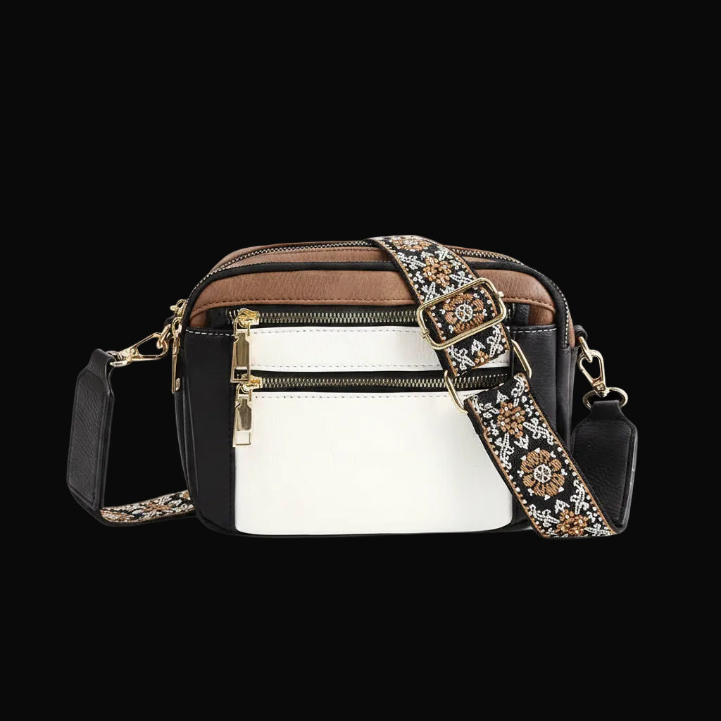 Multi Functional Zipper Crossbody Bag