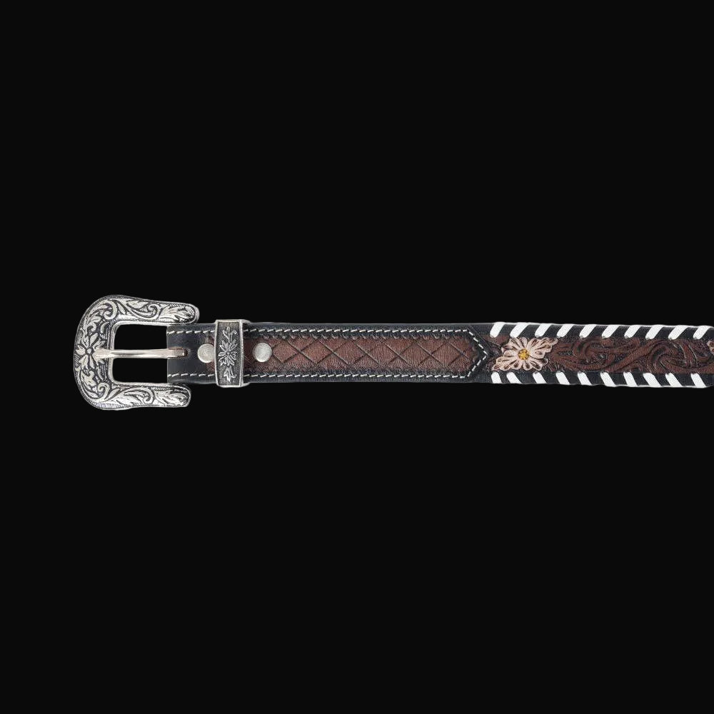 Wildrose Canyon Leather Kids' Belt in Bourbon Brown: Bourbon Brown