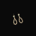 Bluebonnet Trail Teardrop Earrings for Women: Blue