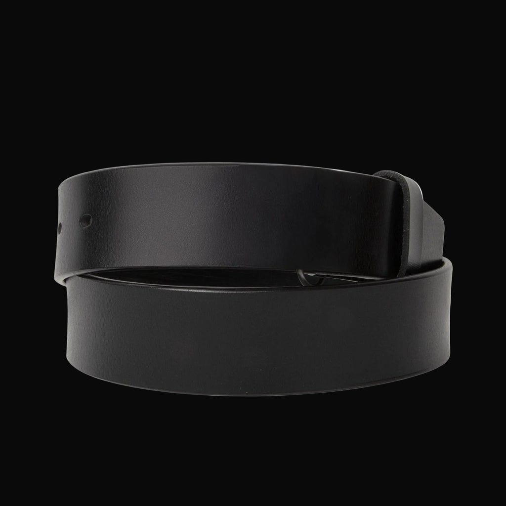 Mens Genuine Leather Snap Belt