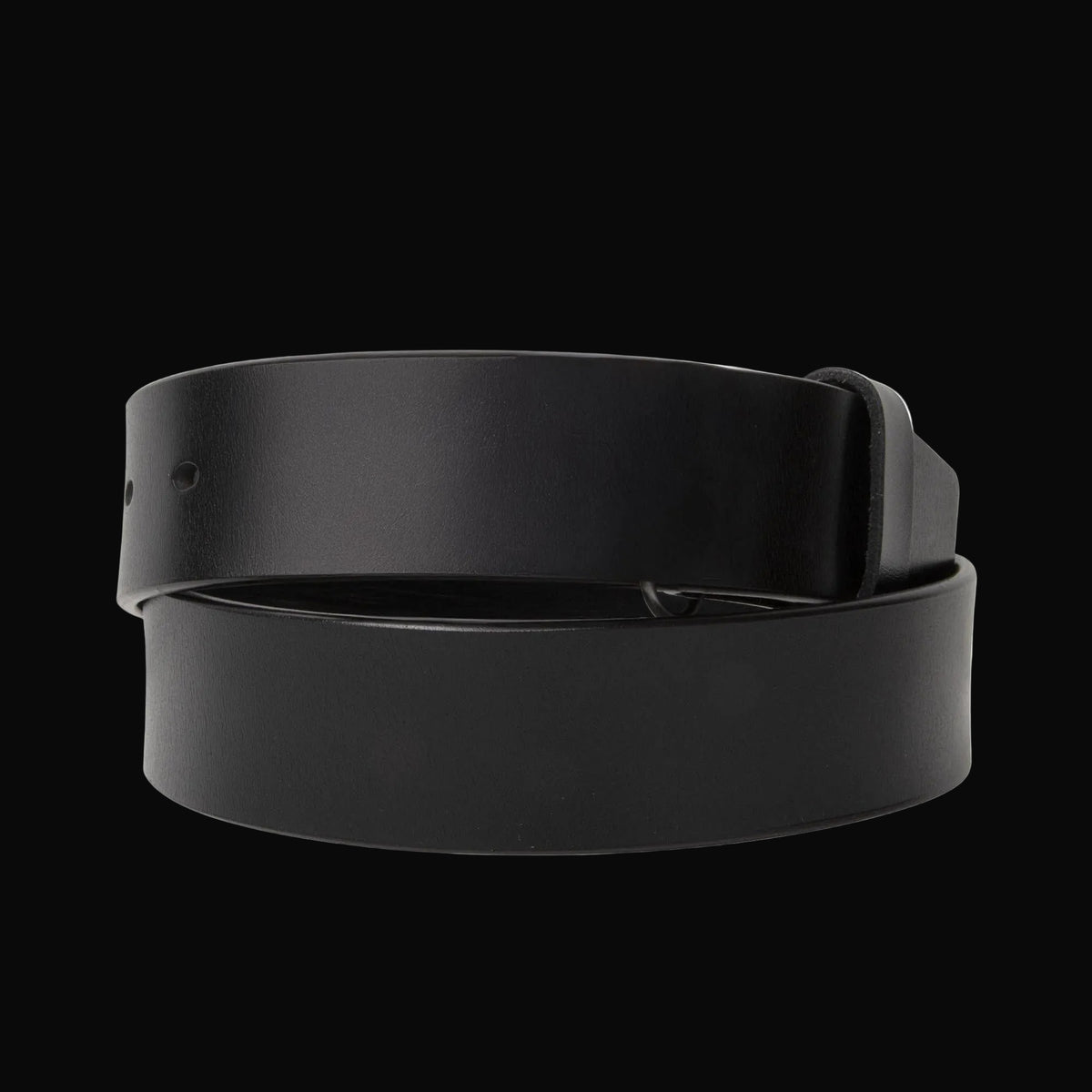 Mens Genuine Leather Snap Belt