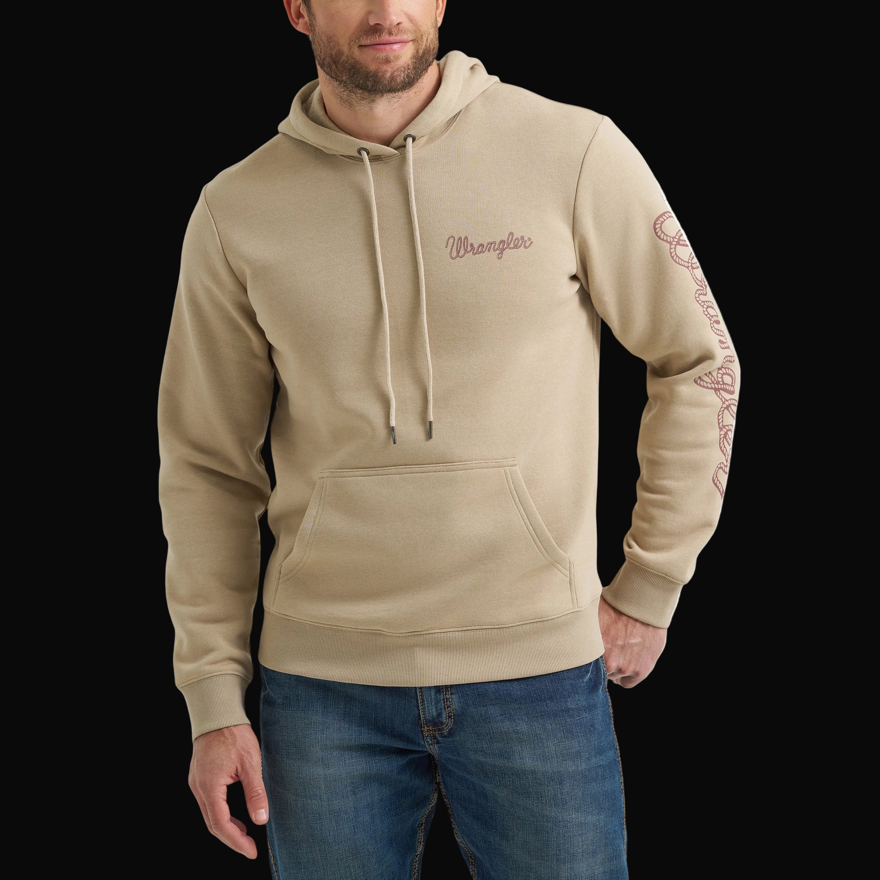 Wrangler Graphic Hoodie - Regular Fit - Trench Coat