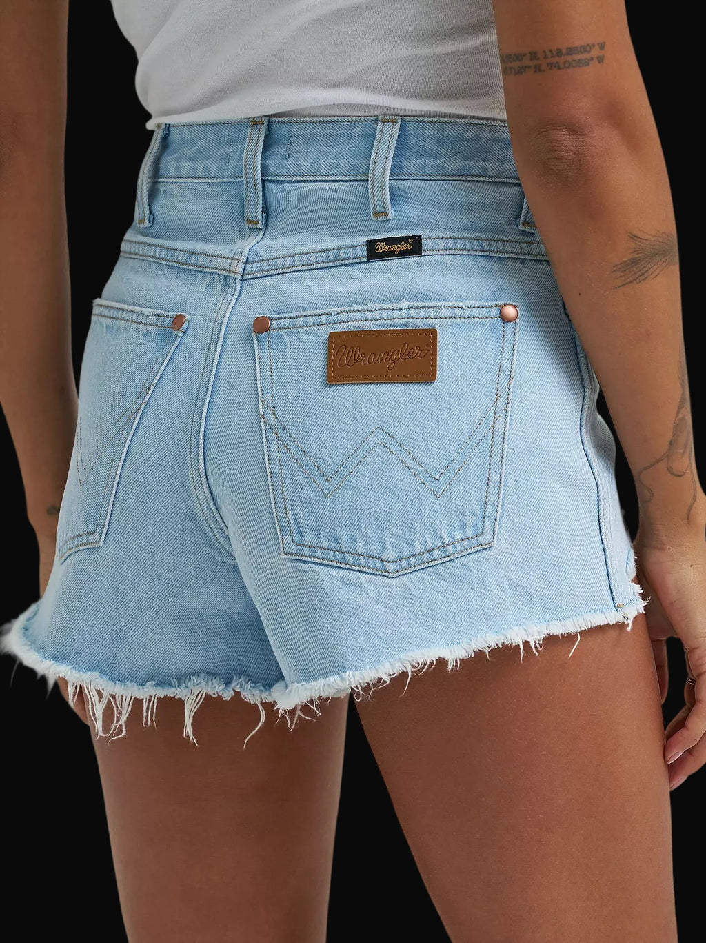 Wrangler Womens Elodie Cowboy Shorts