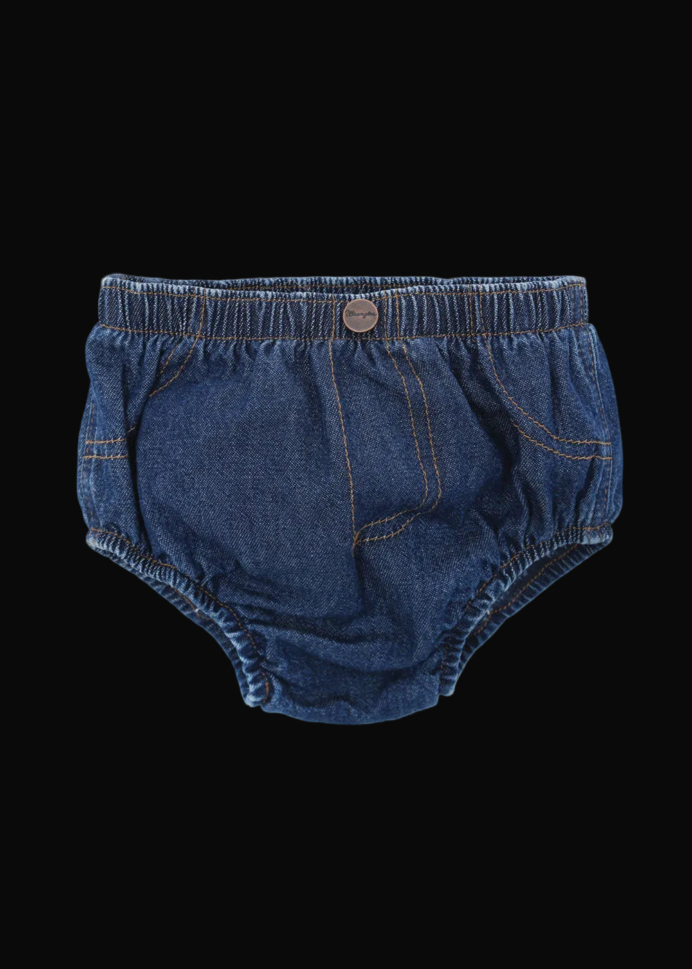 Wrangler Infant Diaper Cover - Prewashed Indigo