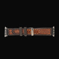 Tyler Springs Hand-Tooled Leather Watchband