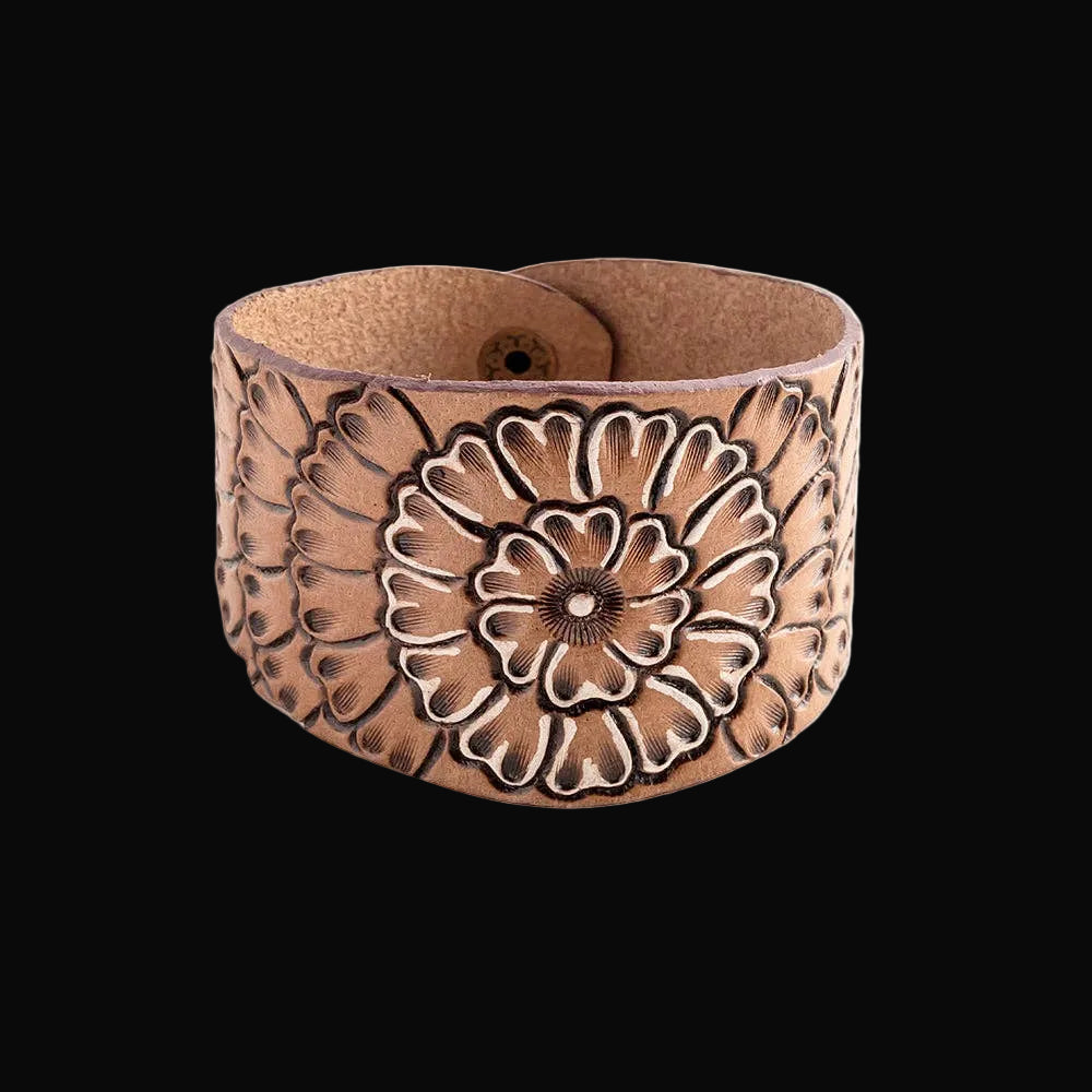 Flower of My Sun Cuff Bracelet