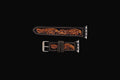 Eagle Mesa Hand-Tooled Leather Watchband