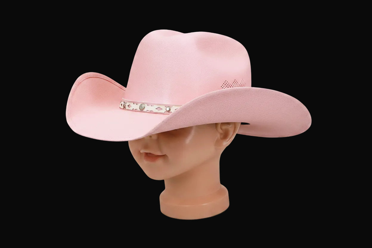 Kids Side Vent Cutter Crown Elite Cowboy Hat