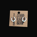 Silver Horseshoe Earrings