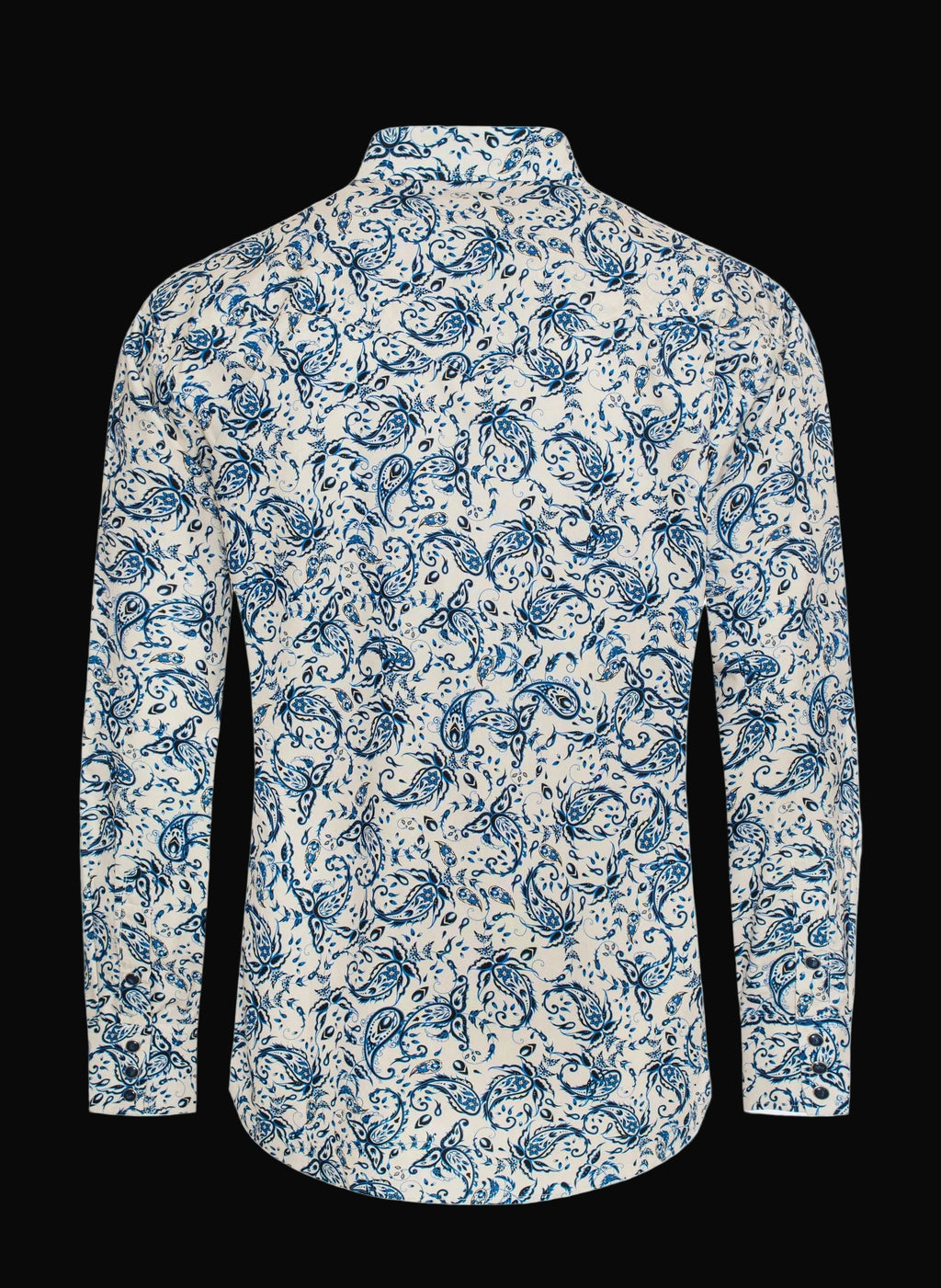 Men's Western Pearl Snap Print Shirt
