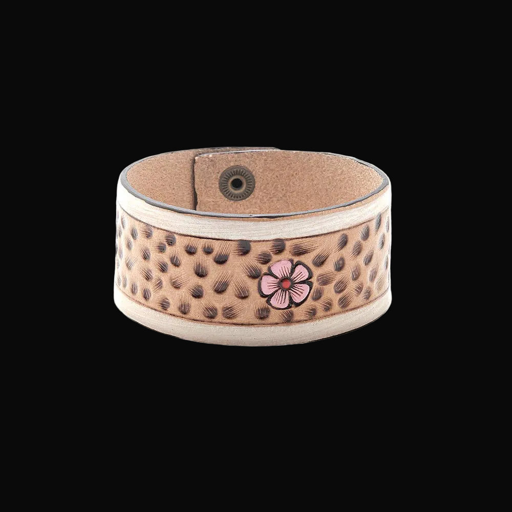 Primrose Ridge Cuff Bracelet: Brown