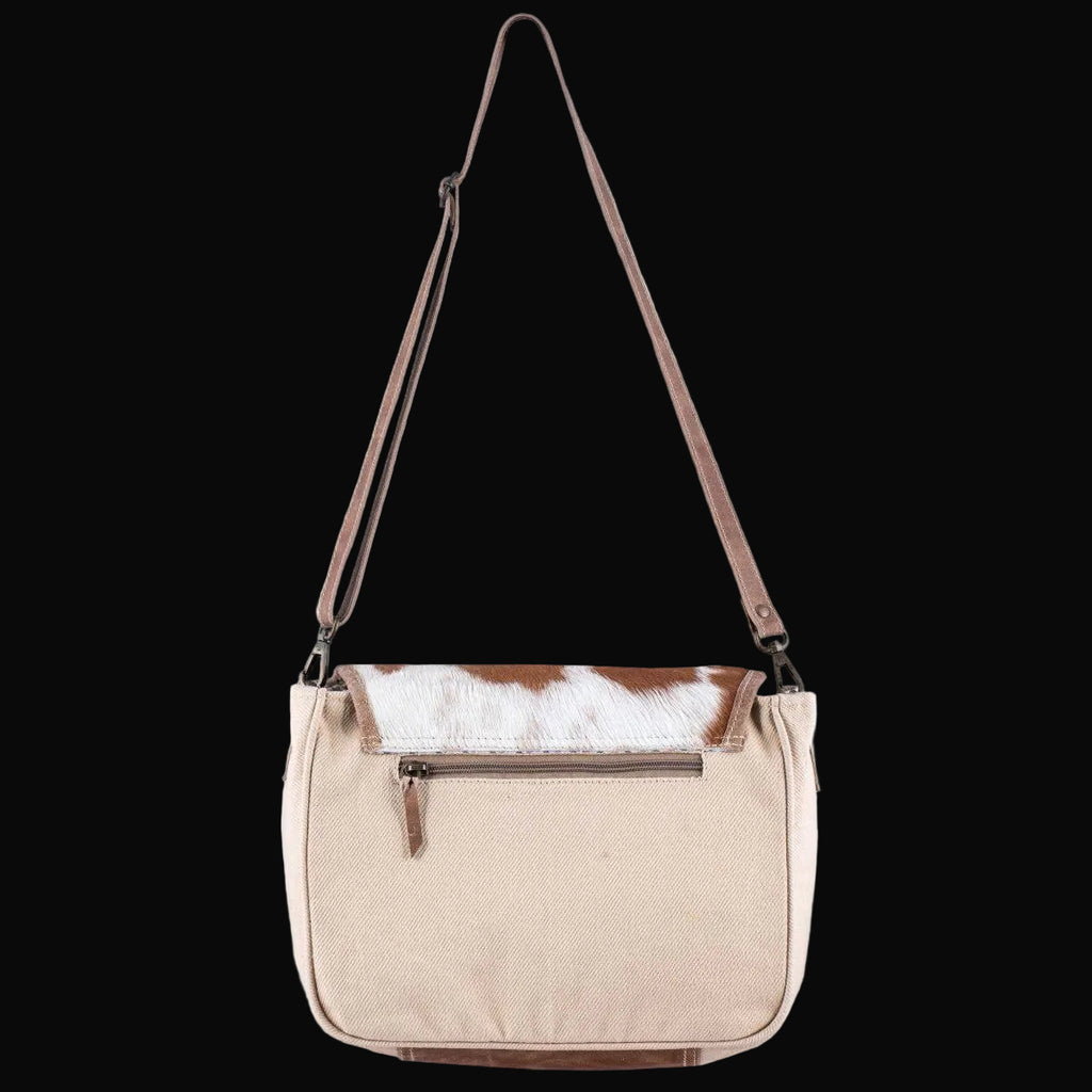 Canvas Leather & Cowhide Women's Crossbody - Rustic Floral