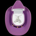Western Express Horse Head Necklace in Cowboy Hat Gift Box