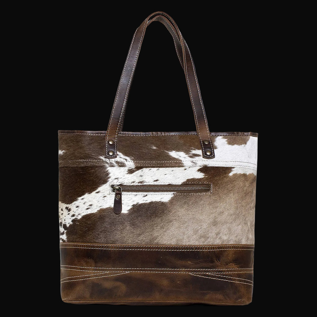 Sixtease Bags Lady First/WT Brown Tote Bag