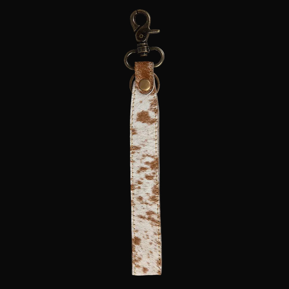 Myra Quiet Sundown Hairon Hide Key Fob