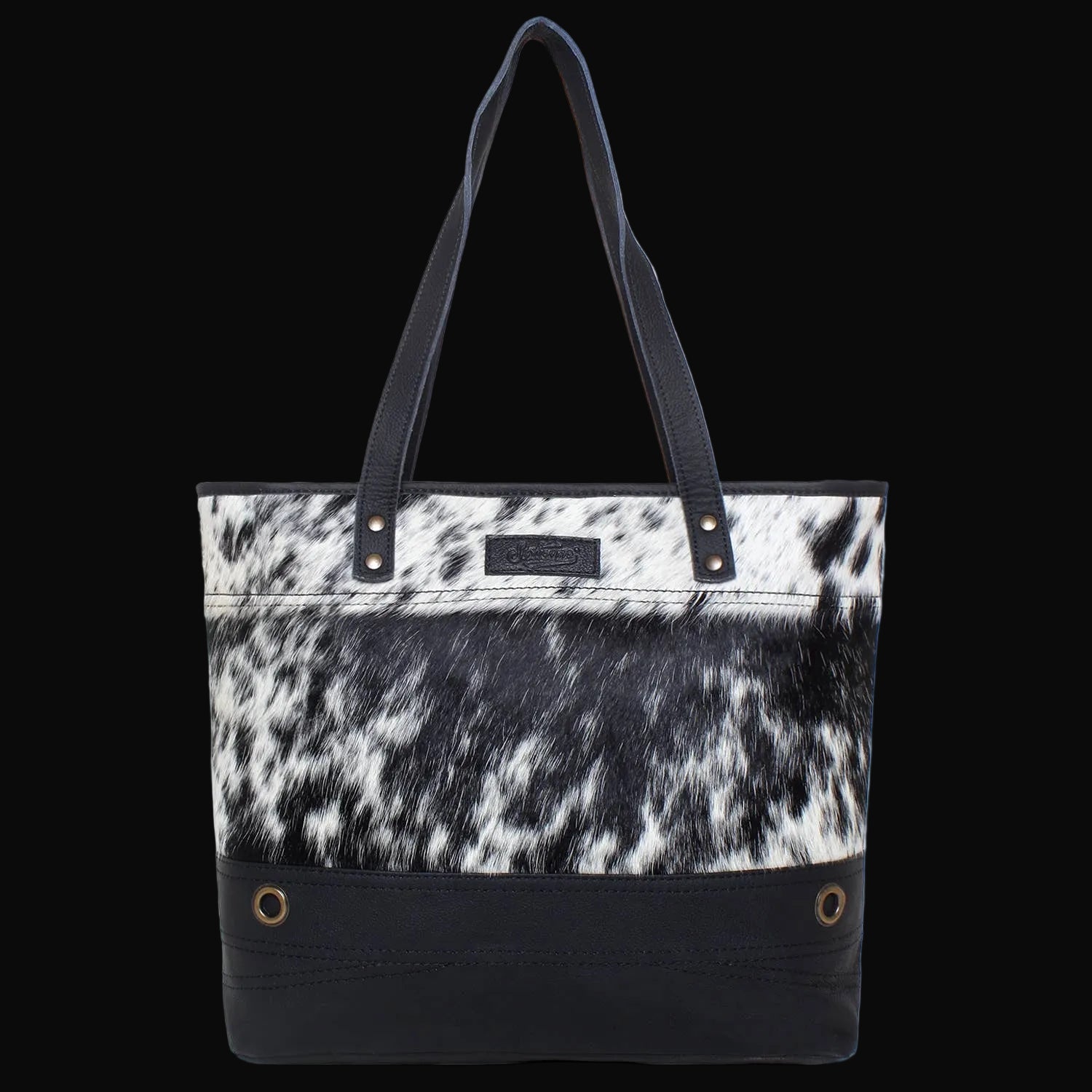 Sixtease Bags Lady First/Wax Toronto Tote Bag: Black