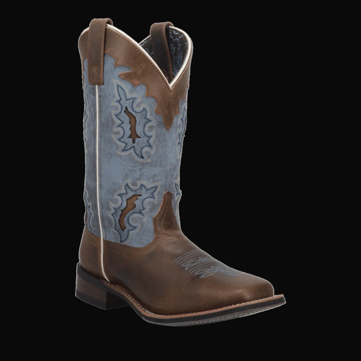 Isla Boot - Tan/Blue Denim product photo