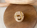 Horseshoe Ring: Gold