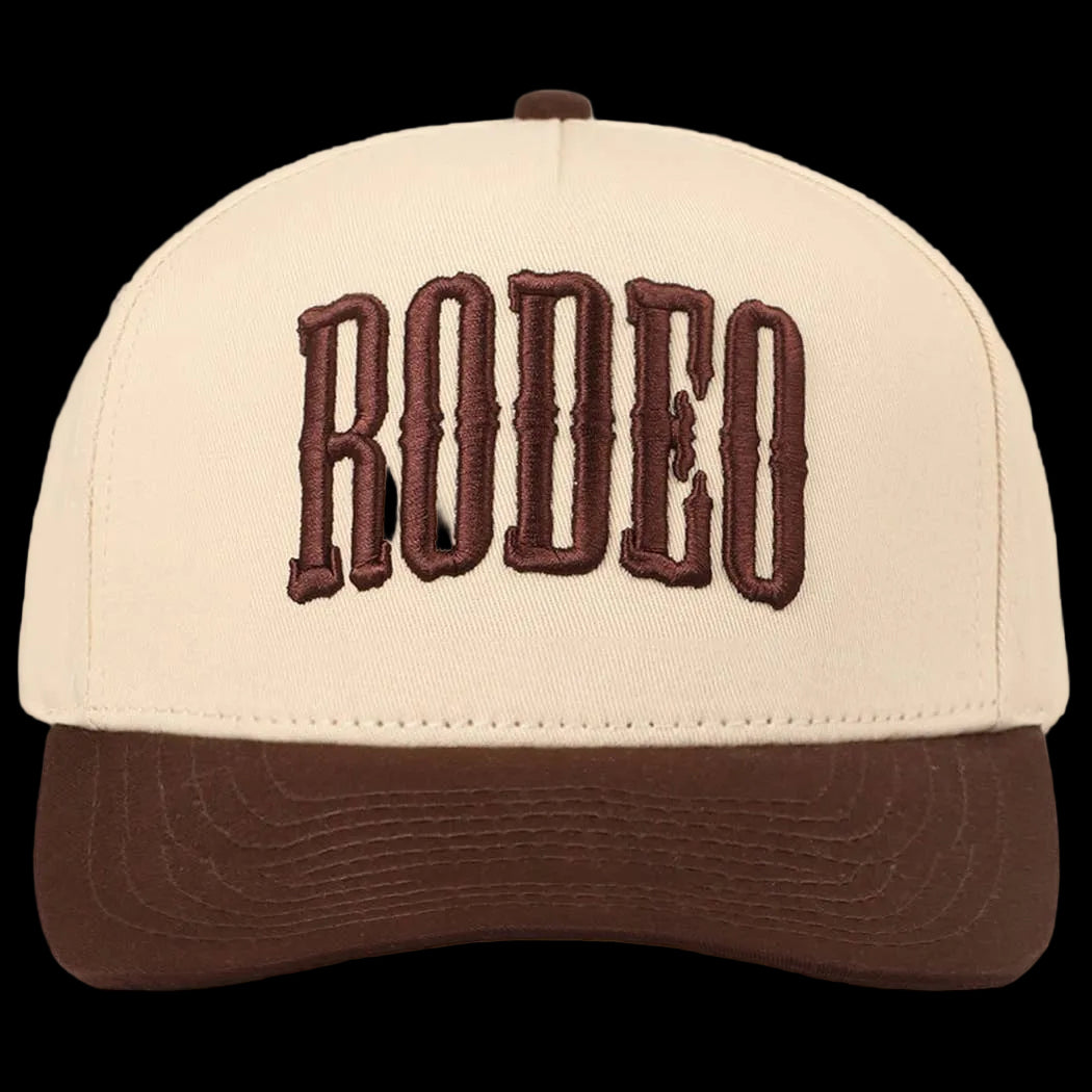 Rodeo Two-Tone Embroidered Trucker Hat