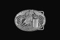 Barrel Racer Belt Buckle
