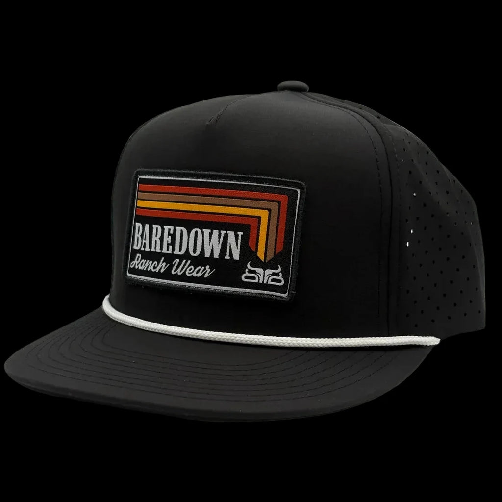 BAREDOWN Rio Grande- Performance Series Flat Trucker Hat