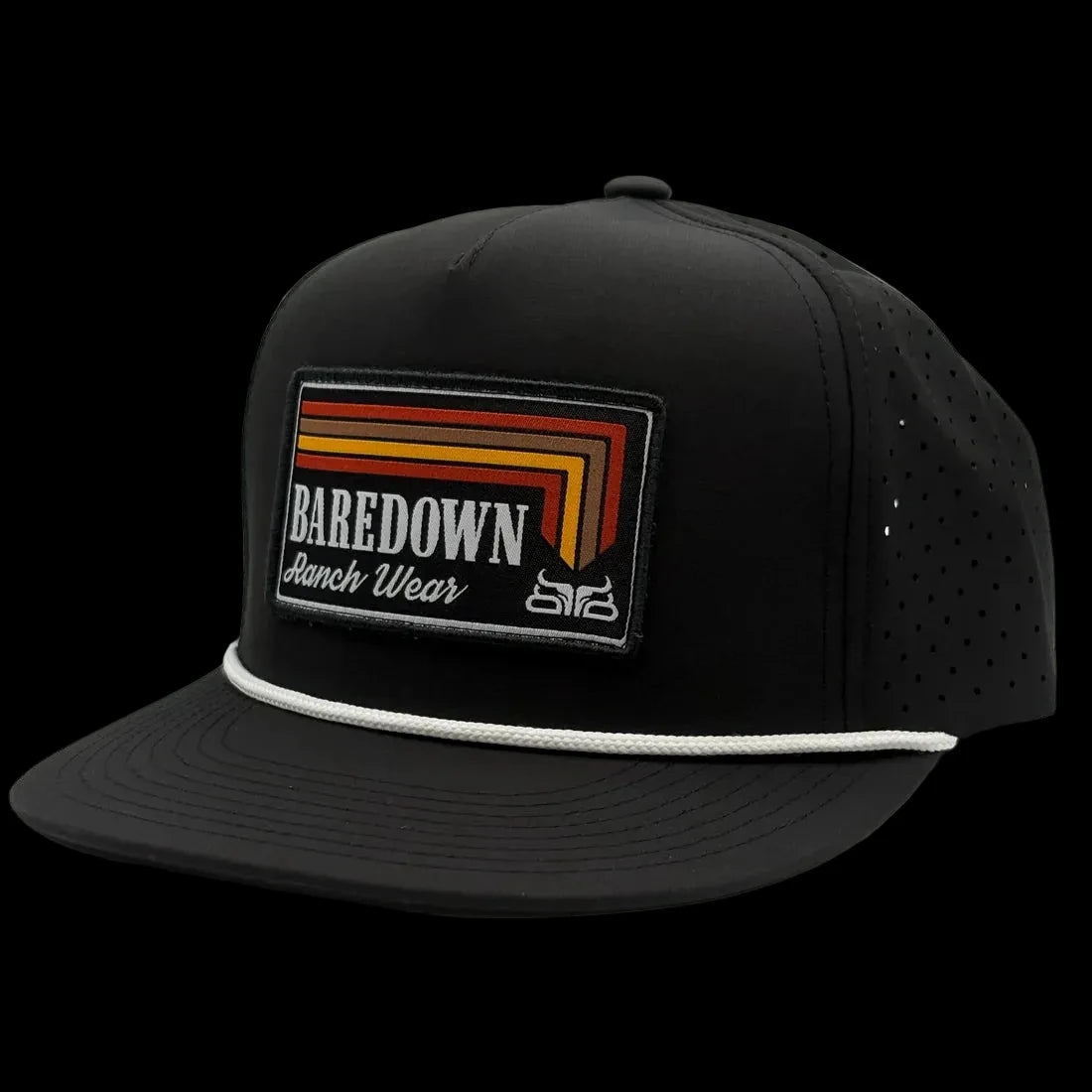 BAREDOWN Rio Grande- Performance Series Flat Trucker Hat