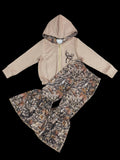 Sassy Kids Palace Kids Deer Jacket Camo Printed Set