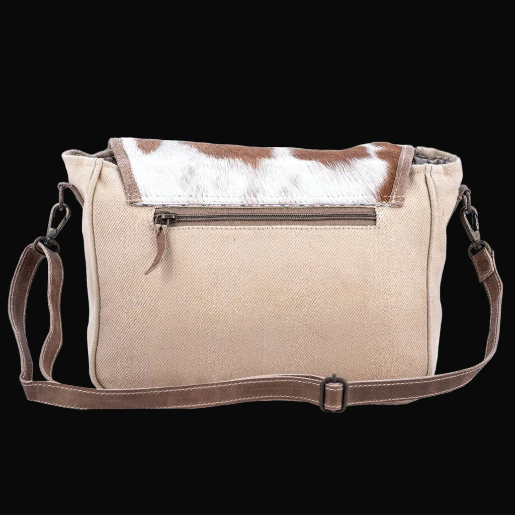 Canvas Leather & Cowhide Women's Crossbody - Rustic Floral
