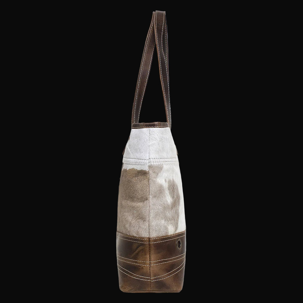 Sixtease Bags Lady First/WT Brown Tote Bag