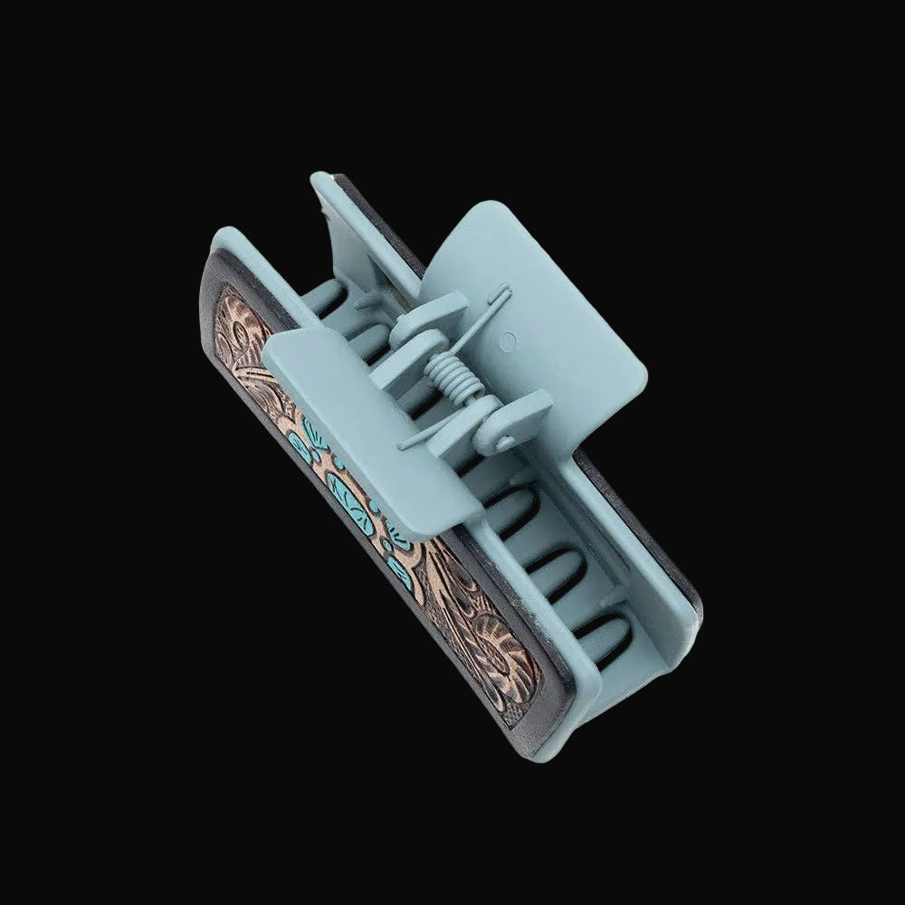 Cactus Bloom Ridge Hair Comb Clip
