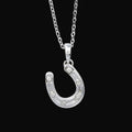Western Express Horseshoe Necklace in Cowboy Hat Gift Box