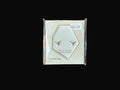 Bull Head Studded Earrings Gold Dipped