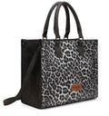 Wrangler black leopard tote purse￼