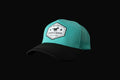 Hides & Kinds Trucker Hat - Teal / Black