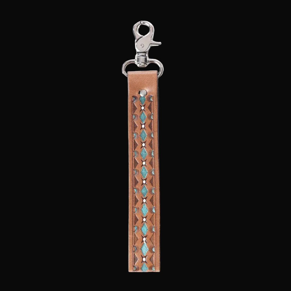 Canyon Spire Key Fob In Brown: Brown