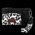 Wrangler Leopard Print Key Chain Wristlet Card Wallet