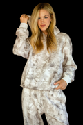 Tic Toc Avery Light Woodland Camo Cloud Fleece Classic Hoodie