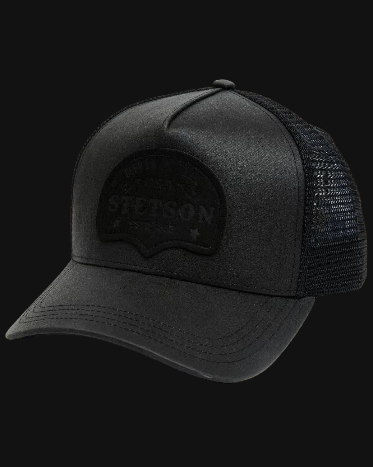 Stetson Trucker Hat Black