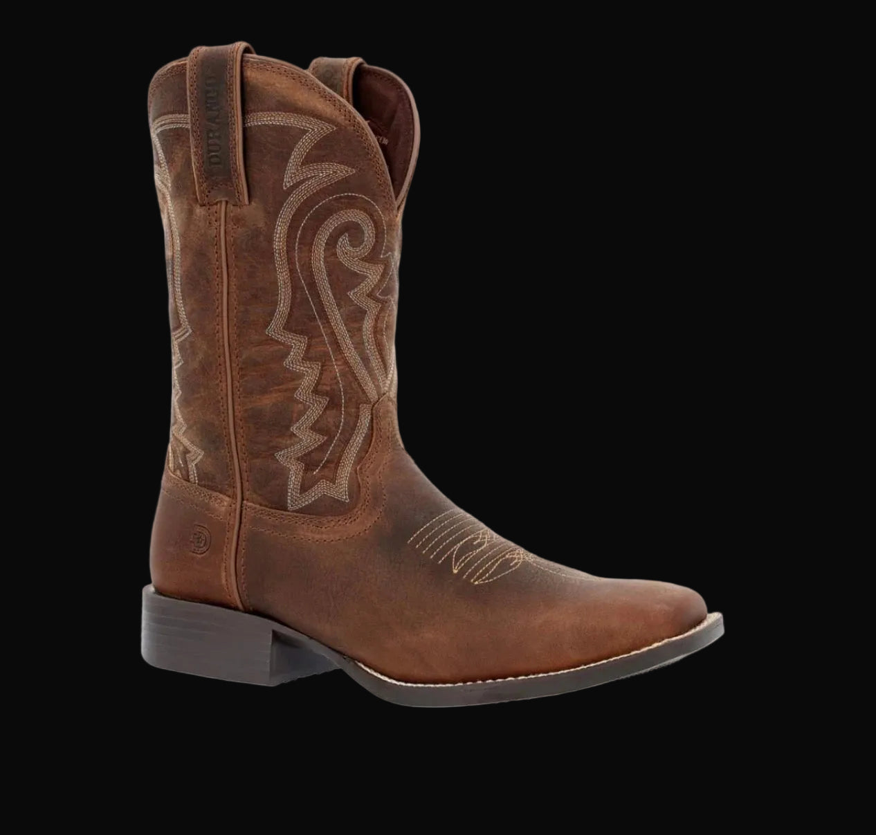 Durango Westward Mens 11 Inch Square Toe Western Boot - Prairie Brown