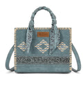 Wrangler purse blue tote crossbody