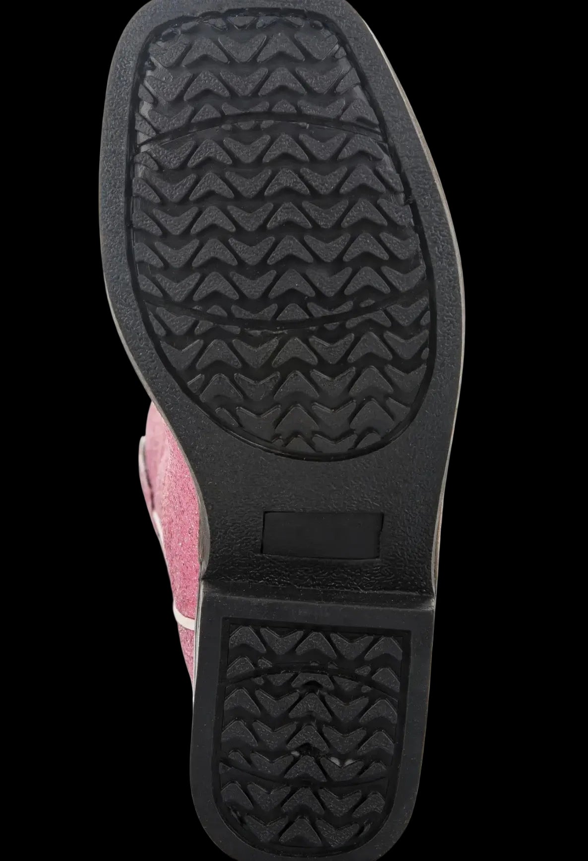 Kids' TuffRider Pink Glitter Western Boot