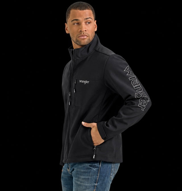 Wrangler® Logo Trail Jacket - Blackout