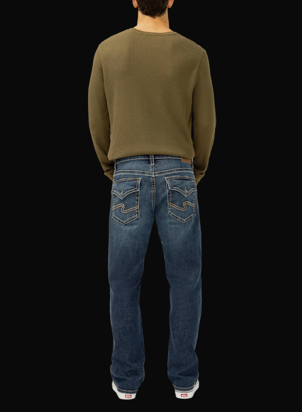 Sliver Gordie Loose Fit Straight Leg Jeans