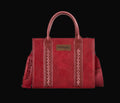 Wrangler WhipStitch Tote/Crossbody - Red