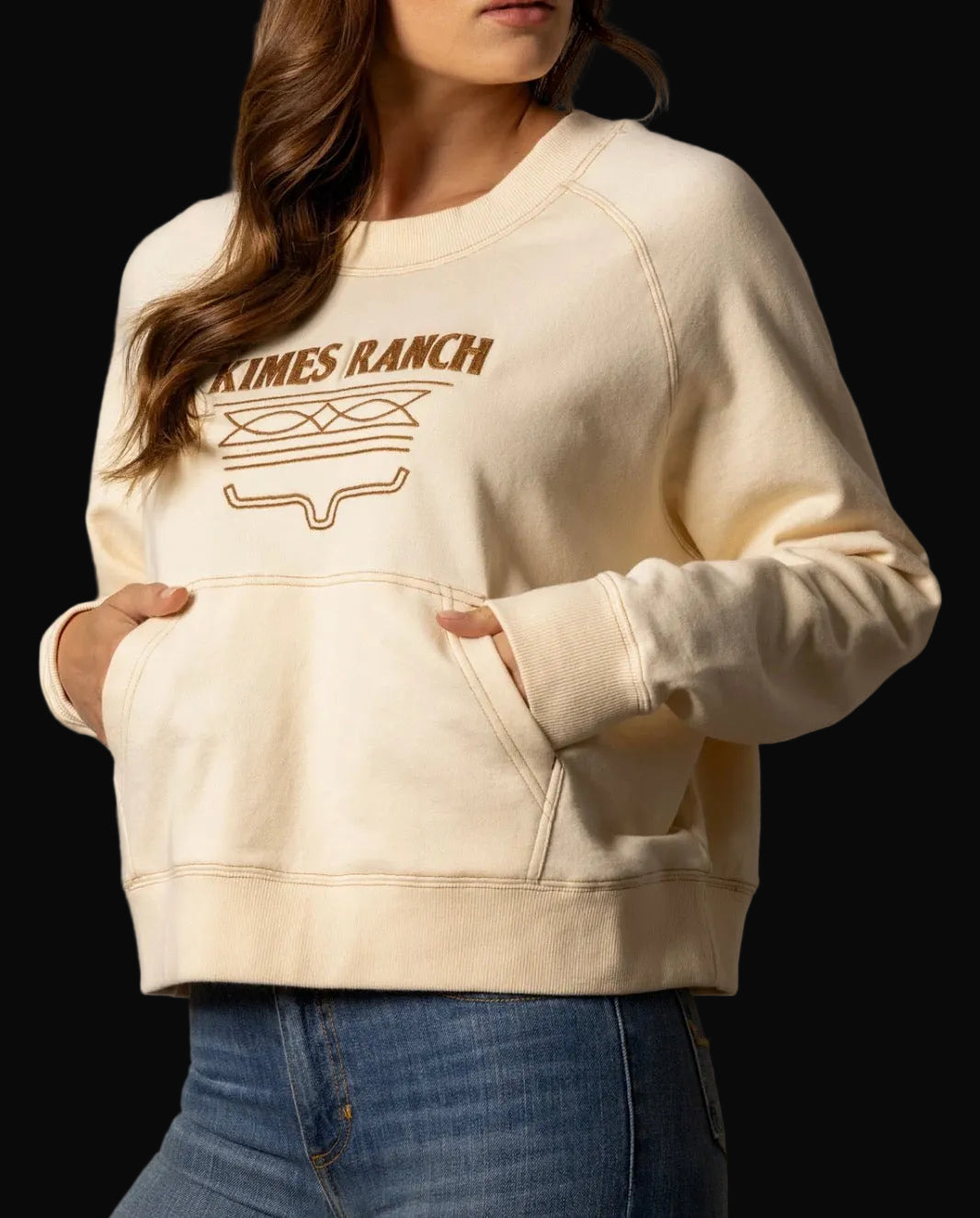 Ladies Kimes Ranch Crewneck - Lexie