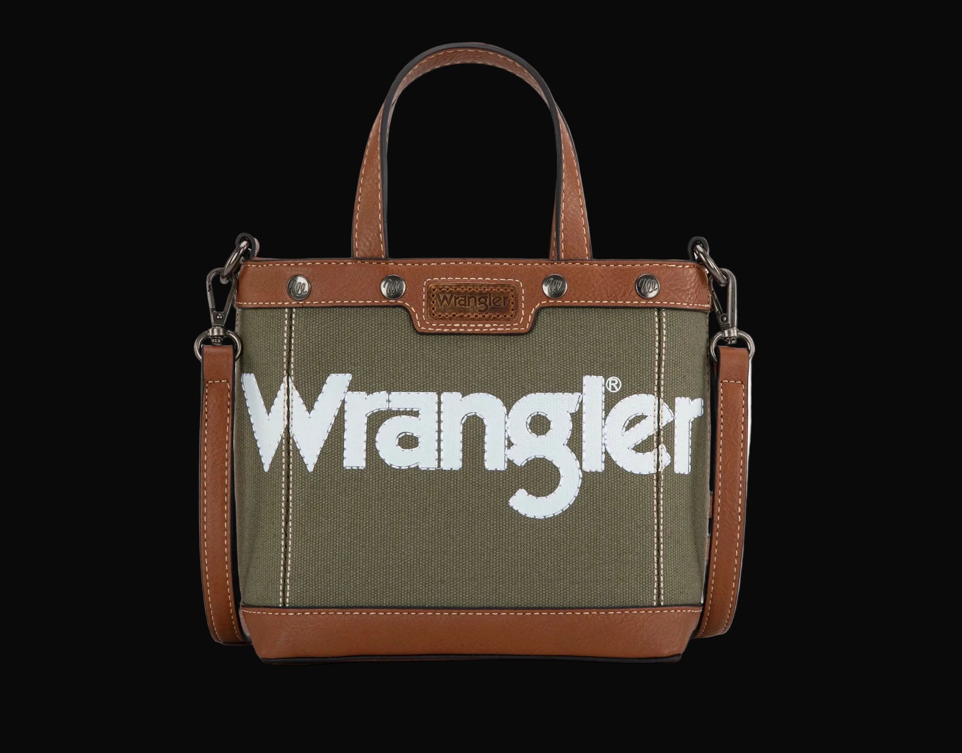 Wrangler Canvas Mini Top Handle Tote / Crossbody