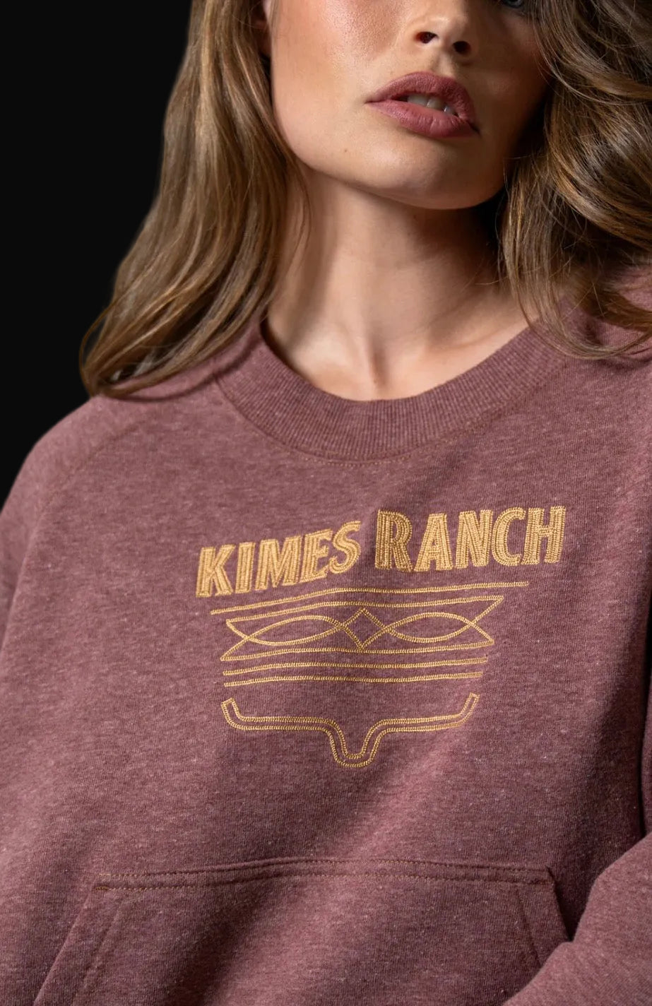 Ladies Kimes Ranch Crewneck - Lexie