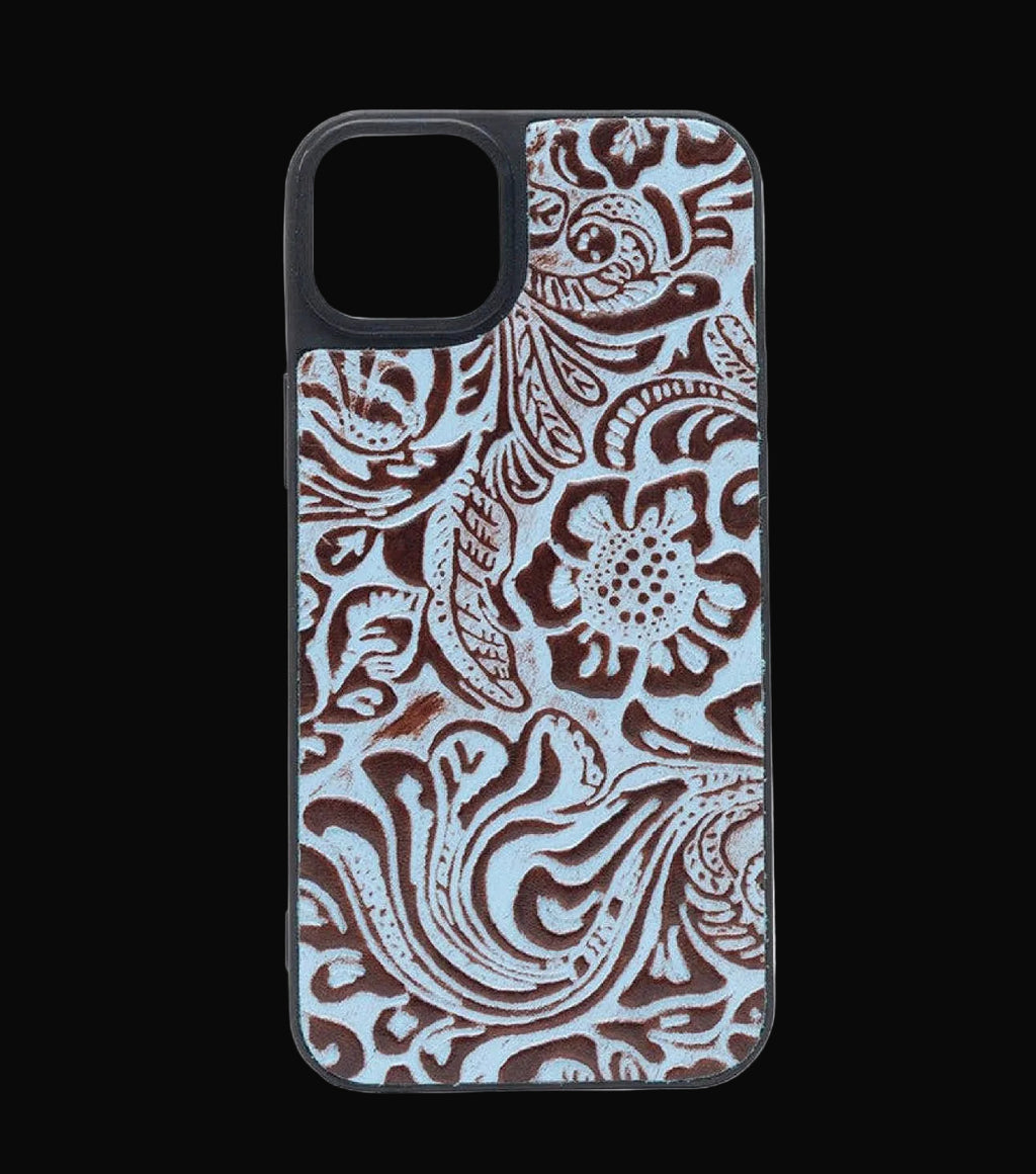 Mesa Spirit Phone Case for iPhone 13 Pro Max: Tuquoise-Embossed