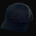 Whiskey Road Hat - All Black